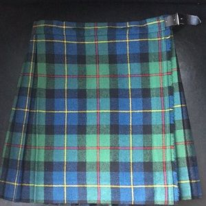 Vintage Moffat Scottish Weavers  wool skirt.